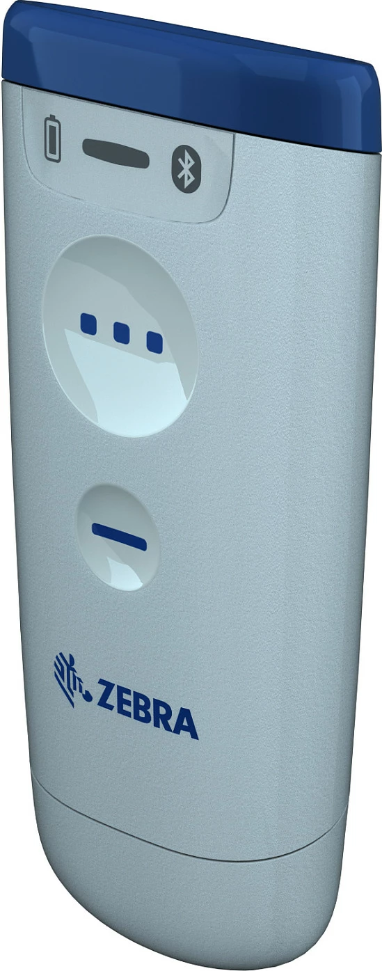Skaner barkodi Zebra CS60-HC, portativ 1D/2D, LED, i bardhë/kaltër