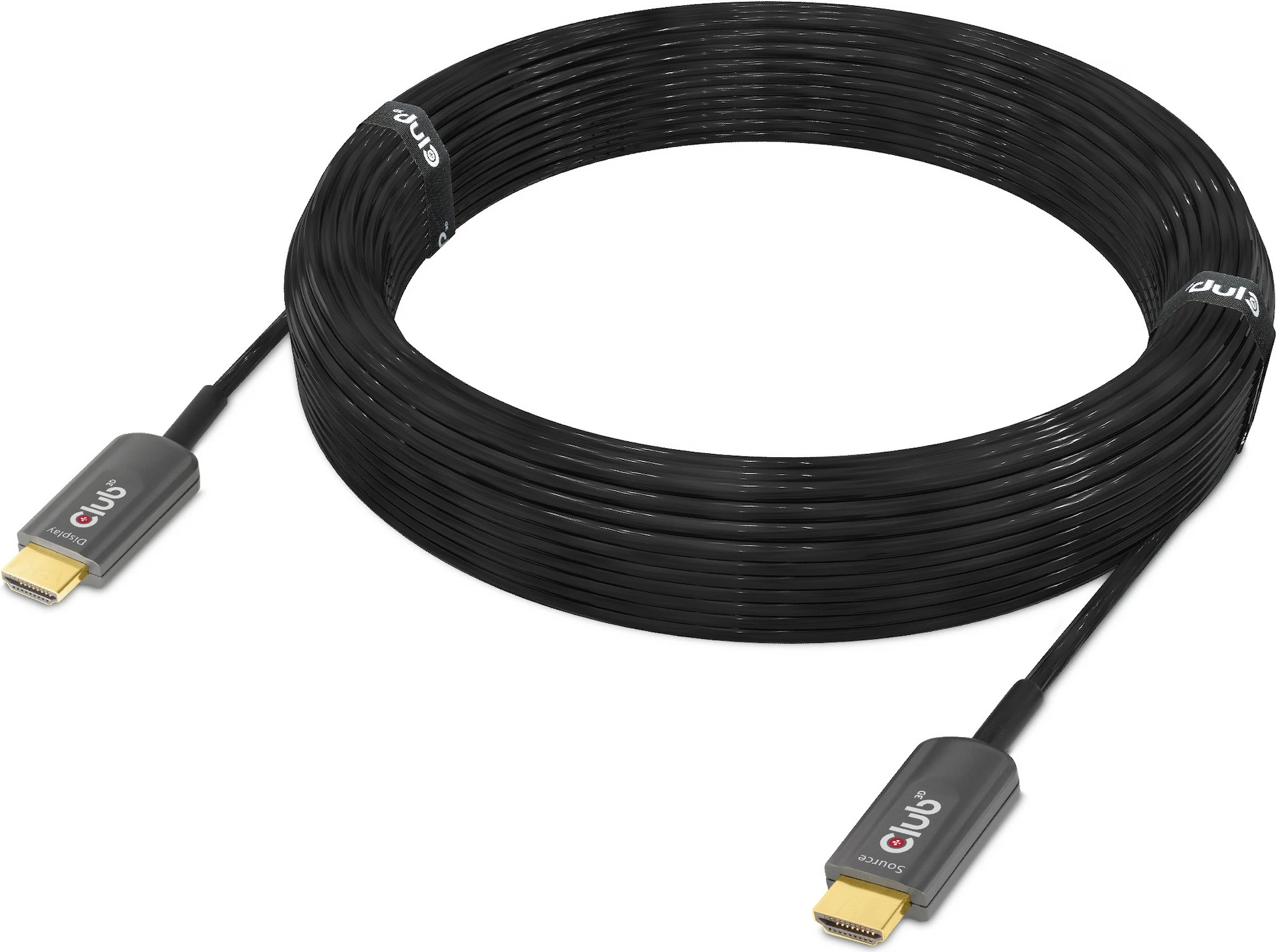 Kabllo HDMI Club3D 2.1, 15m, e zezë