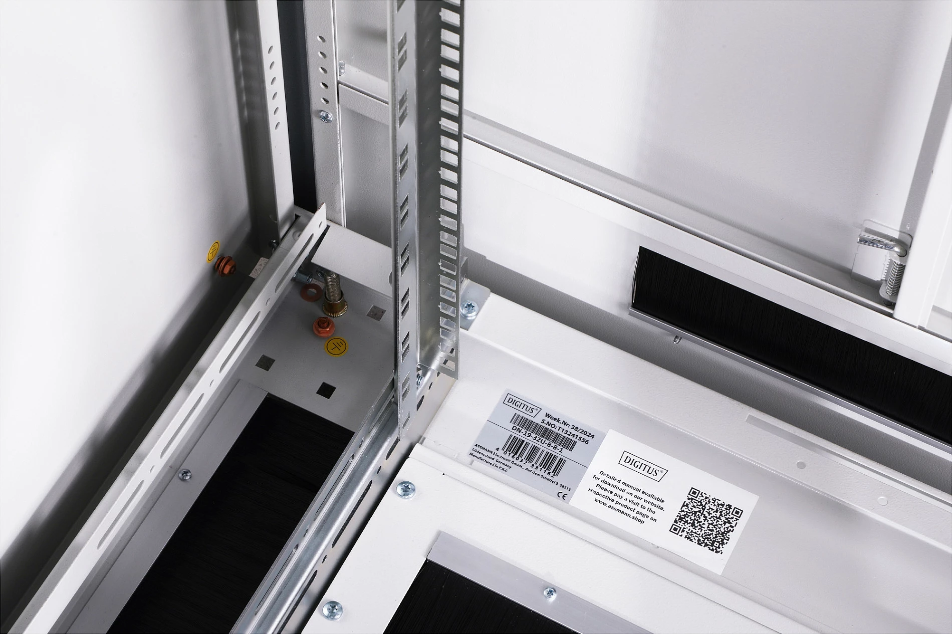 Kasë rrjeti Digitus Unique 32HE, 1609x800x800mm, gri