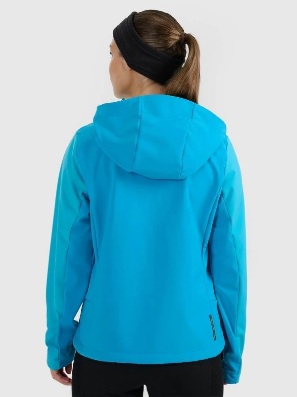 Jakne softshell për femra 4F, kaltër [Madhësia: XS]