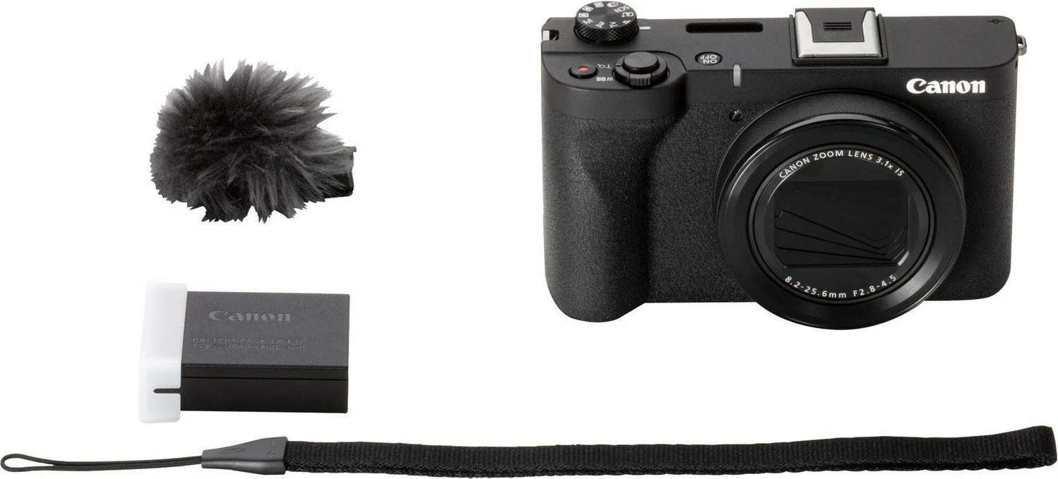 Kamerë kompakte Canon PowerShot V1, 4K, Wi-Fi, Bluetooth, e zezë