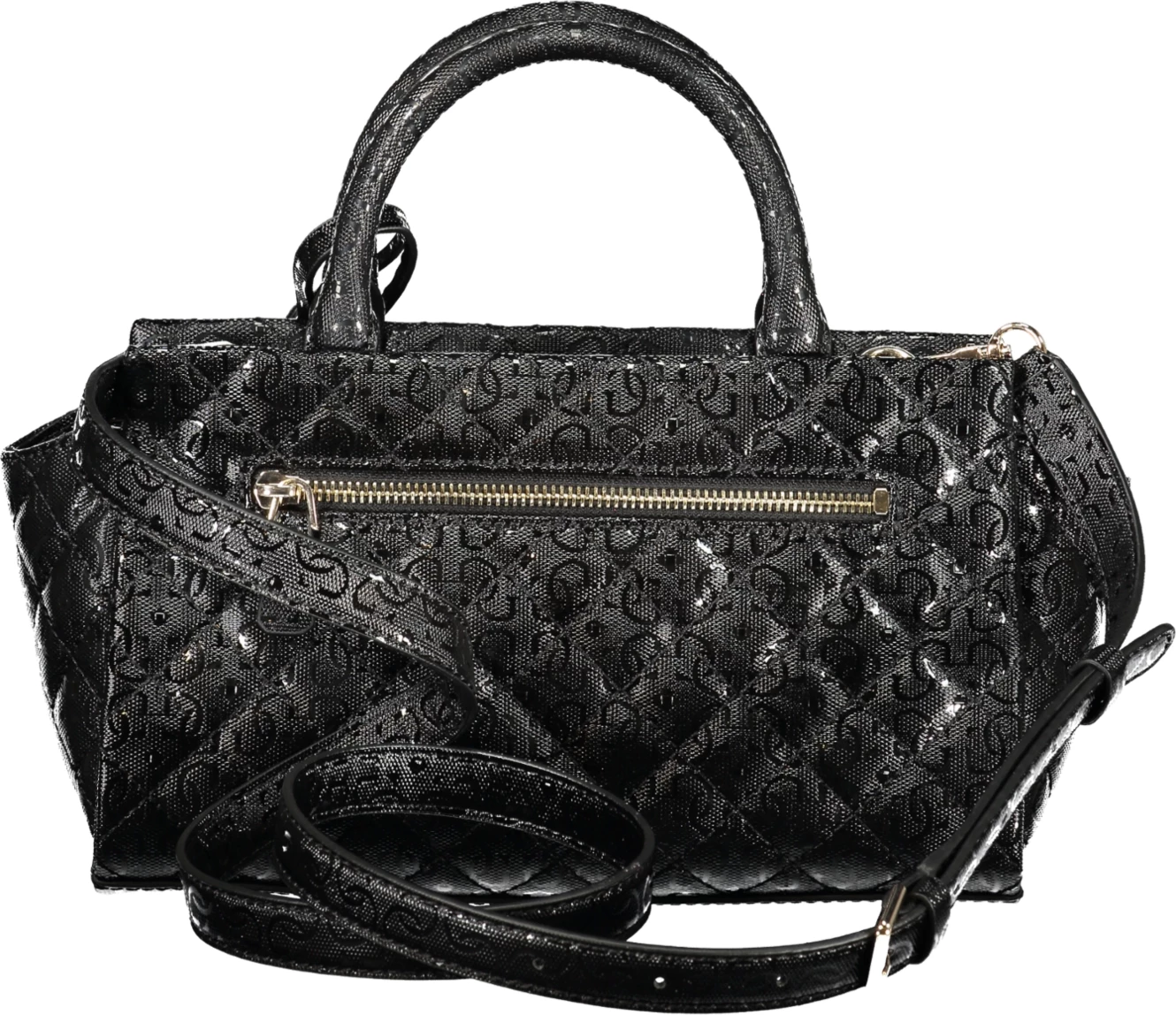 Çantë GUESS JEANS IDRA femra, e zezë