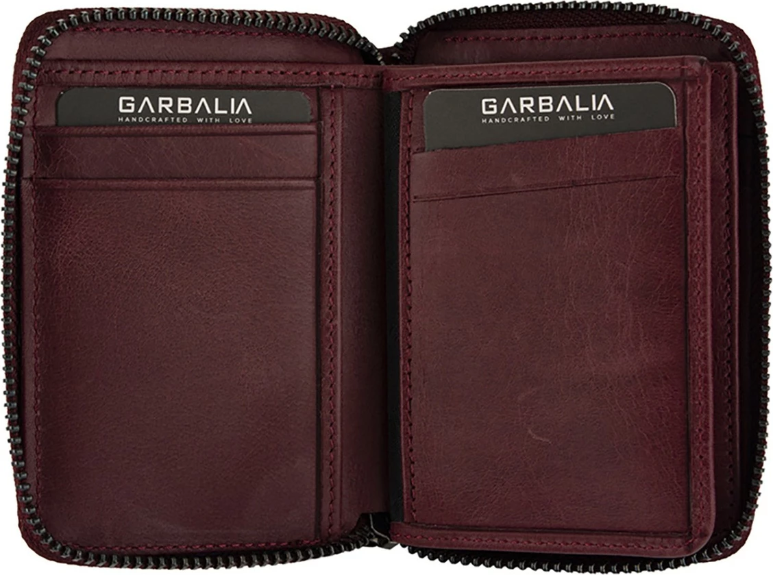 Portofol unisex, ngjyrë e kuqe klaret, Zoozie Bags, Fargo
