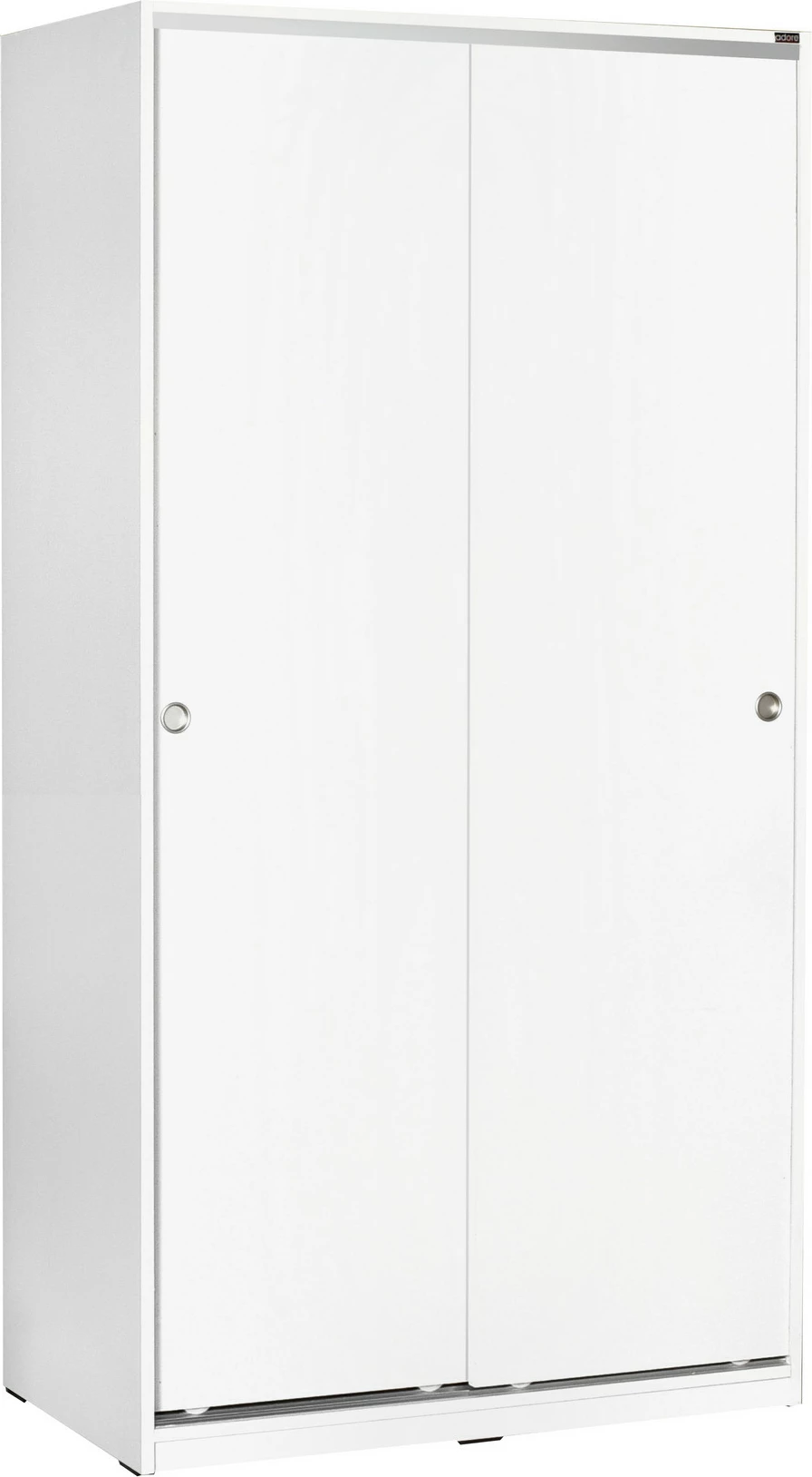 Dollap me dyer rrëshqitëse, ngjyrë e bardhë, Hanah Home, SWD-436-BB-2