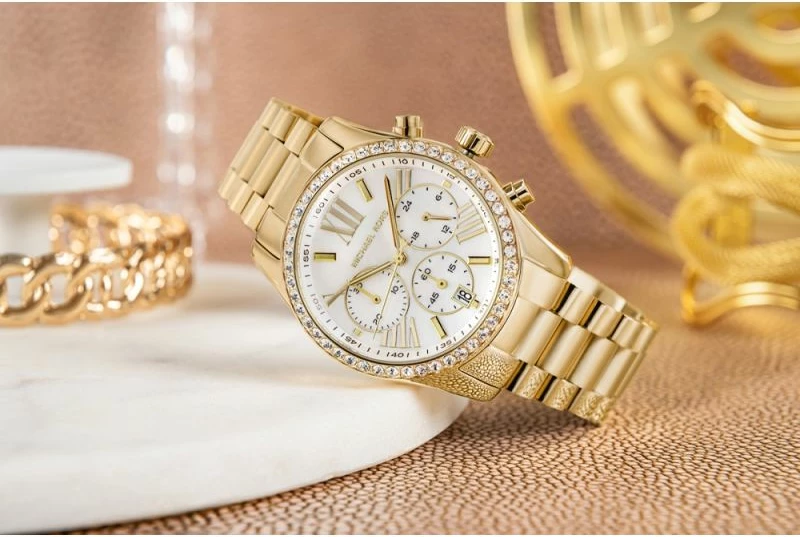 Orë dore për femra Michael Kors, ari