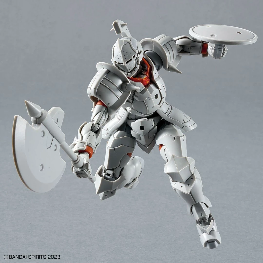 Figurë koleksionuese Bandai 30MF Liber Fighter, gri