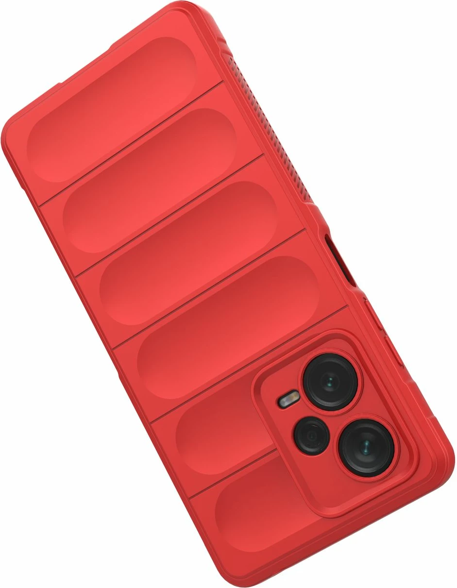 Mbështjellës Hurtel Magic Shield Case për Xiaomi Redmi Note 12 Pro+, i kuq