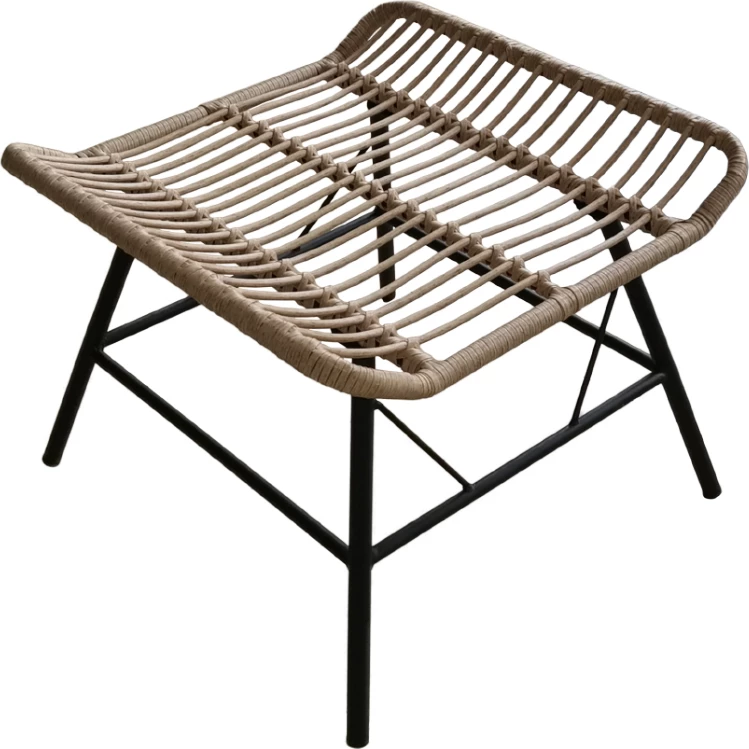 Stol Butterfly, natyral e zi, 58x59x47.5 cm