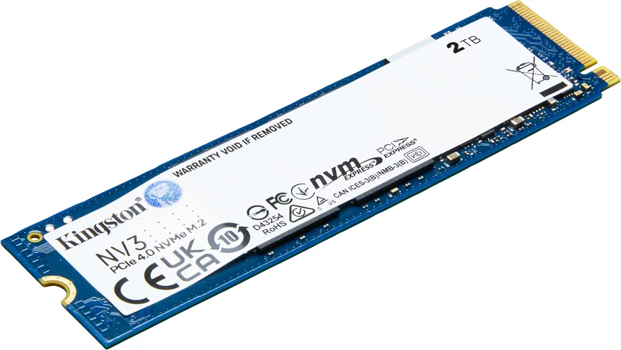 SSD Kingston NV3 2TB M.2 2280 PCIe 4.0 NVMe 6000/5000MB/s