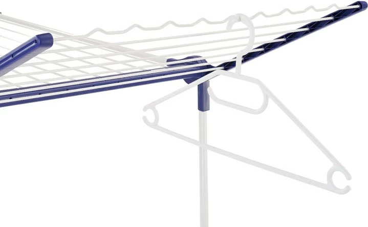 Tharëse rrobash qëndrore Leifheit Pegasus 200, 20 m, teknopolimer, navy