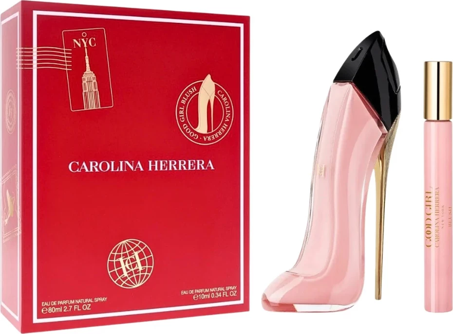 Eau de Parfum set për femra Carolina Herrera Good Girl Blush, 80ml + 10ml