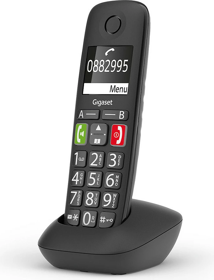 Telefon wireless Gigaset E290HX, Ekran 2", Butona të mëdhenj