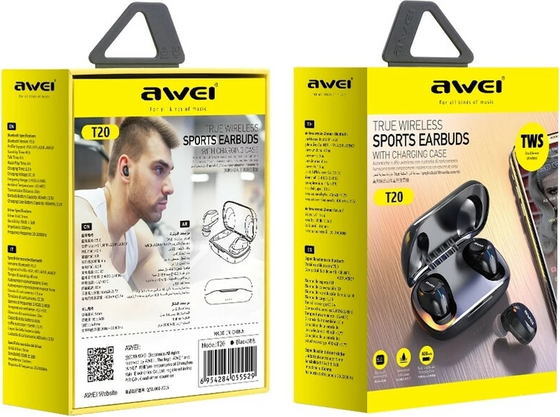 Kufje Me Bluetooth AWEI T20