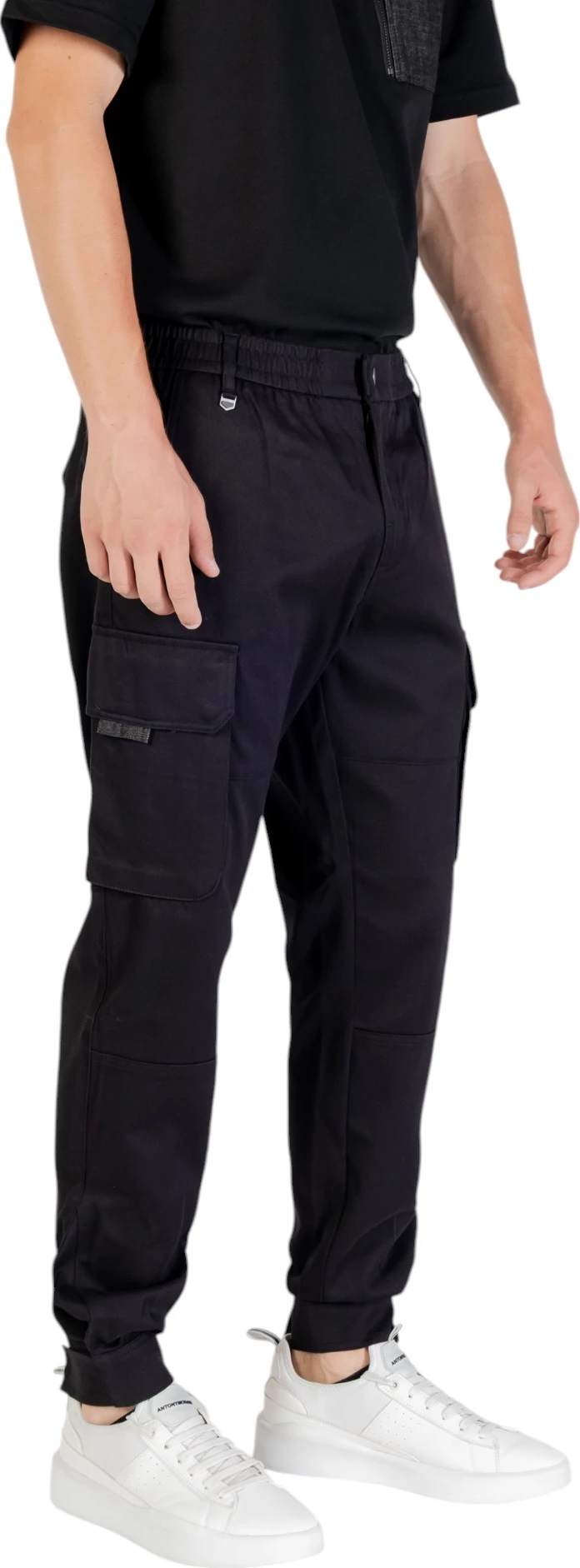 Pantallona për meshkuj Antony Morato Elton Regular Fit MMTR00752-FA800191, të zeza [Madhësia: W30]