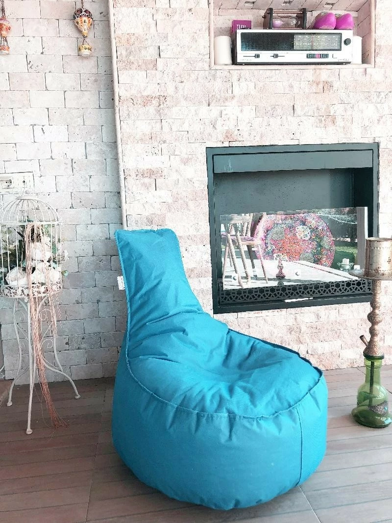 Qese ulëse relaksuese, ngjyrë turquoise, Atelier del Sofa