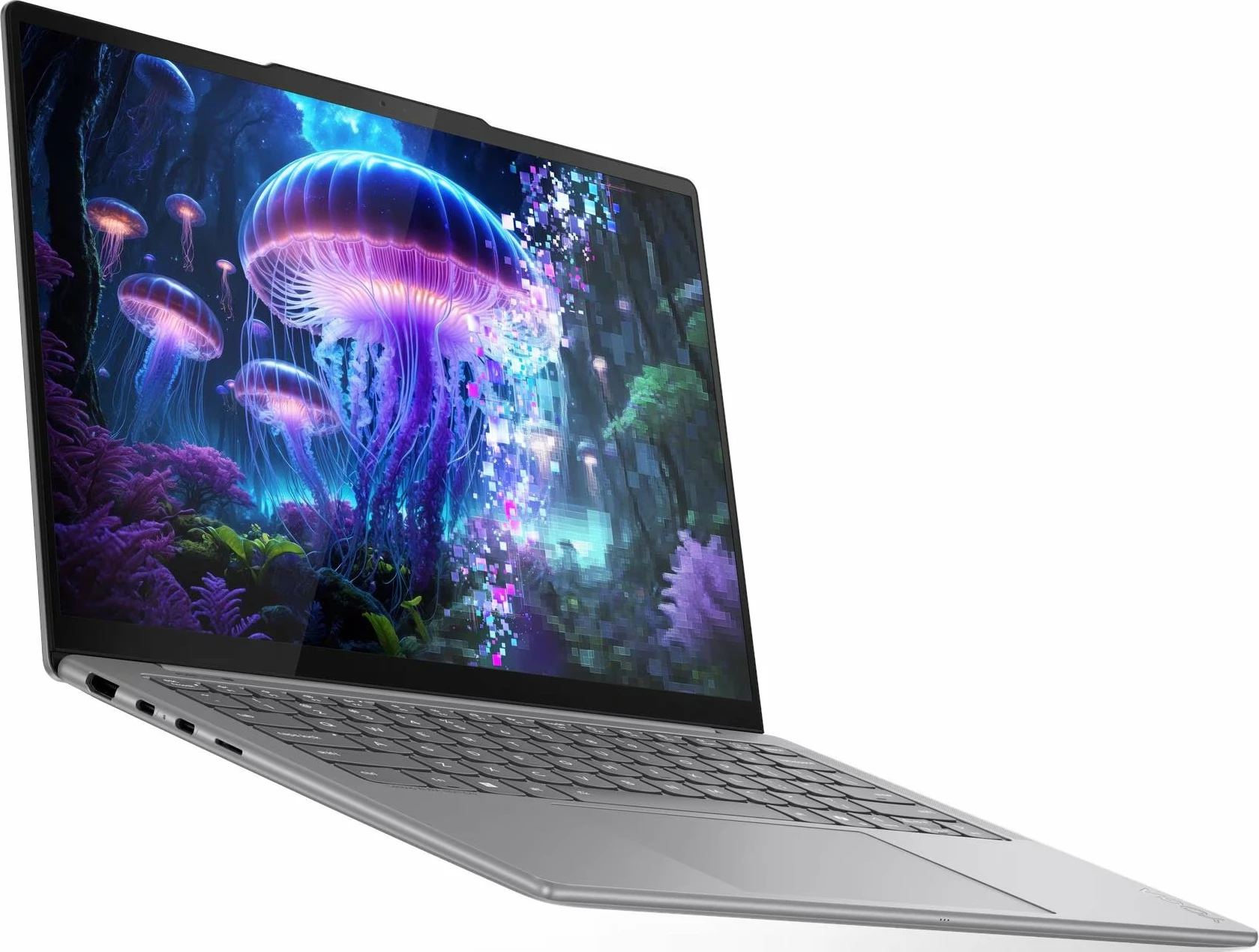 Laptop Lenovo Yoga Slim 7 14ILL10 (83JX00A3NT) Core Ultra 7 258V, 32GB RAM, 1TB SSD, 14\" WUXGA OLED, Windows 11, gri