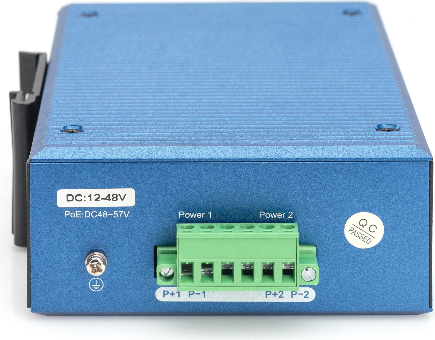 Switch industrial Digitus DN-651147, 8x PoE Fast Ethernet, 2x SFP, metal, IP40