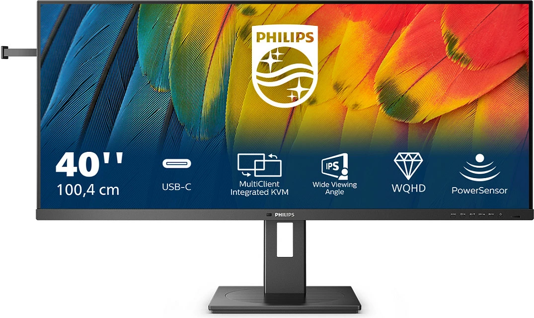 Monitor Philips 5000 series 40B1U5600/00, 40", Wide Quad HD, LCD, i zi