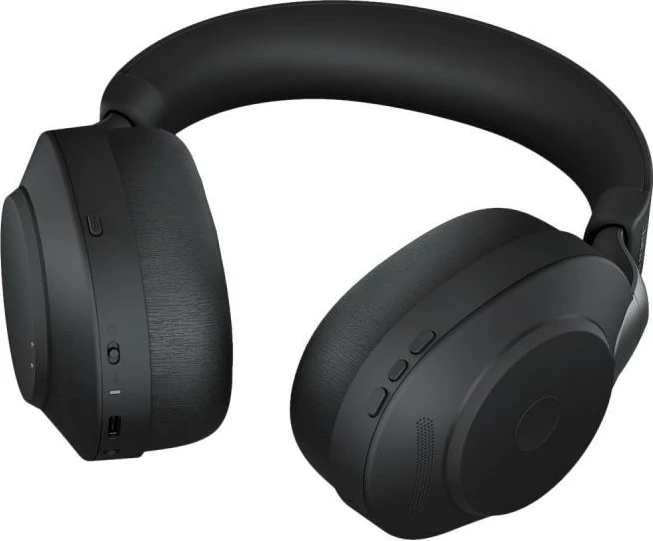Kufje me mikrofon Jabra Evolve2 85 UC Stereo 28599-989-999, reach 30m, kabllo 1m, e zezë