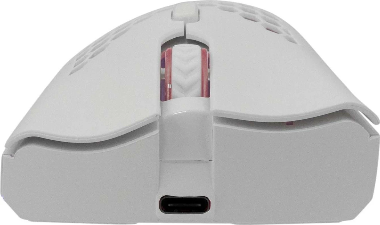 Maus White Shark Lionel WGM-5012, RGB, 10.000 DPI, i bardhë