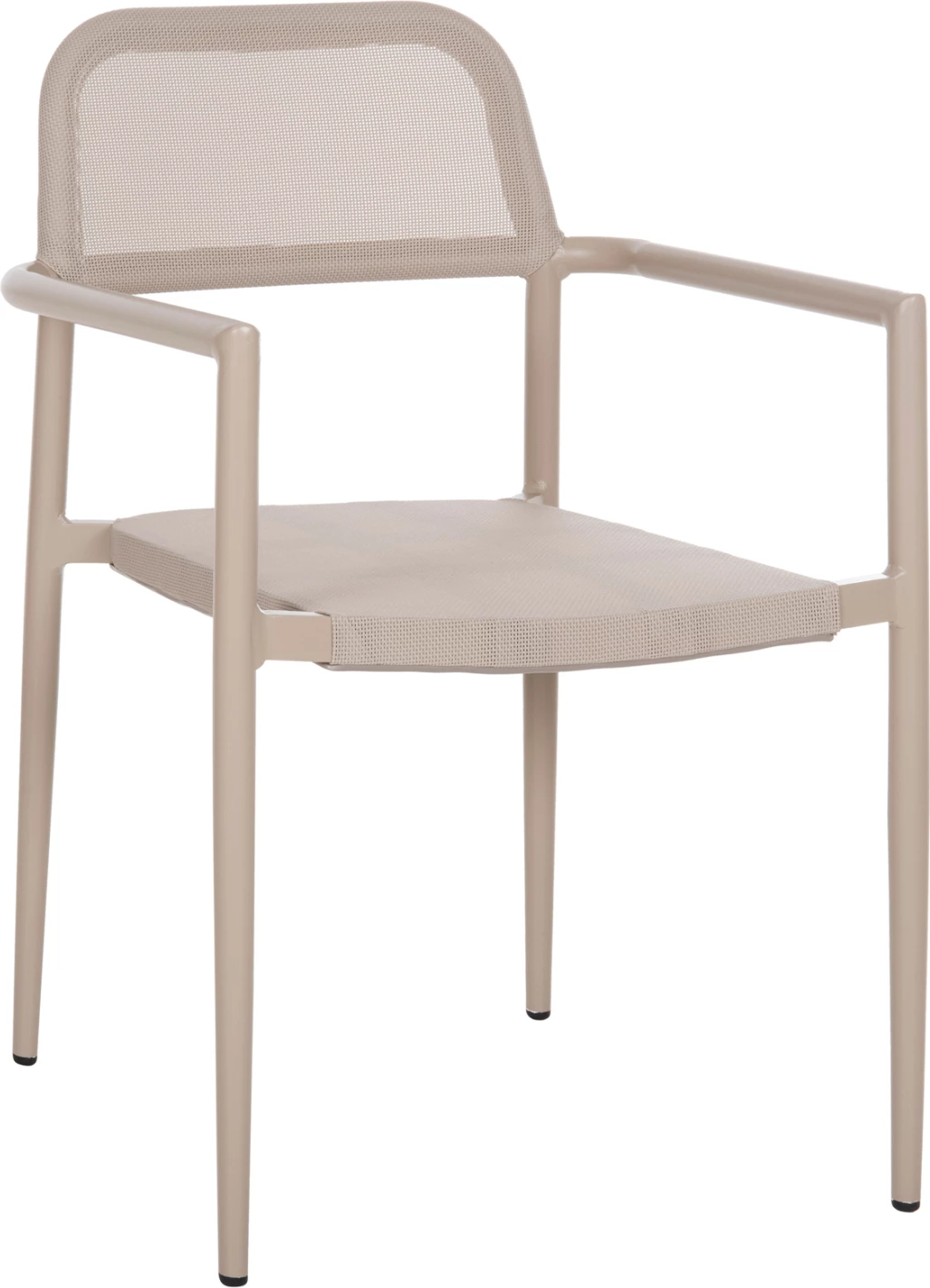 Karrige alumini RONNY, ngjyrë shampanjë, FH5998.03, 53x51x80H cm