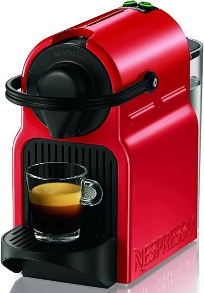 Aparat kafeje me kapsula Krups Nespresso Inissia XN1005K, i kuq