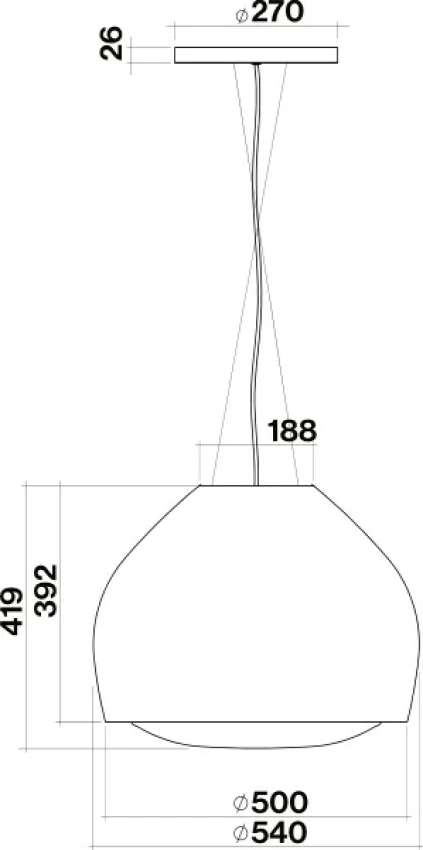 Aspirator FALMEC Sophie, 54 cm, hiri
