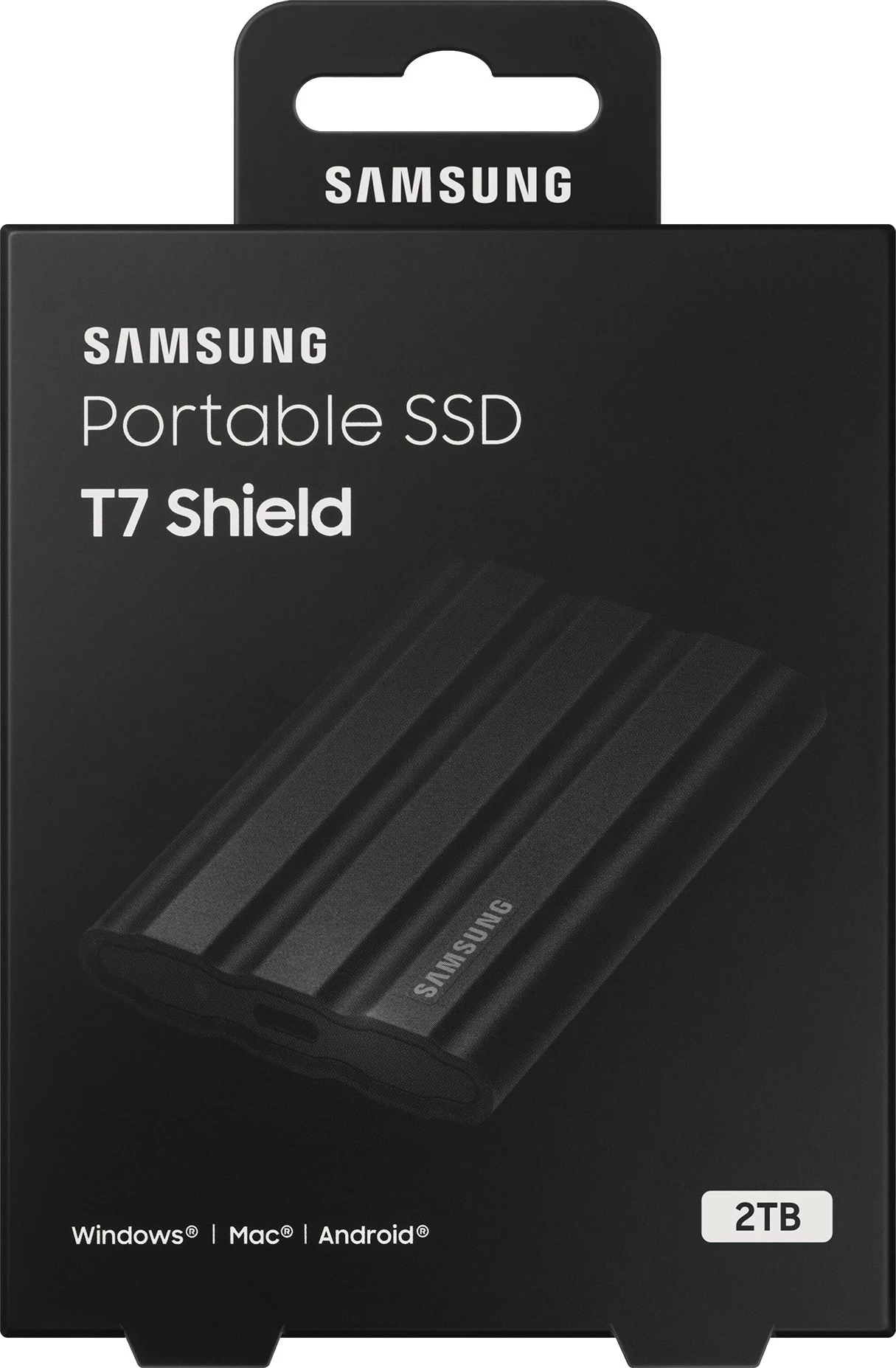 SSD ekstern Samsung MU-PE2T0S, 2 TB, USB Type-C, i zi