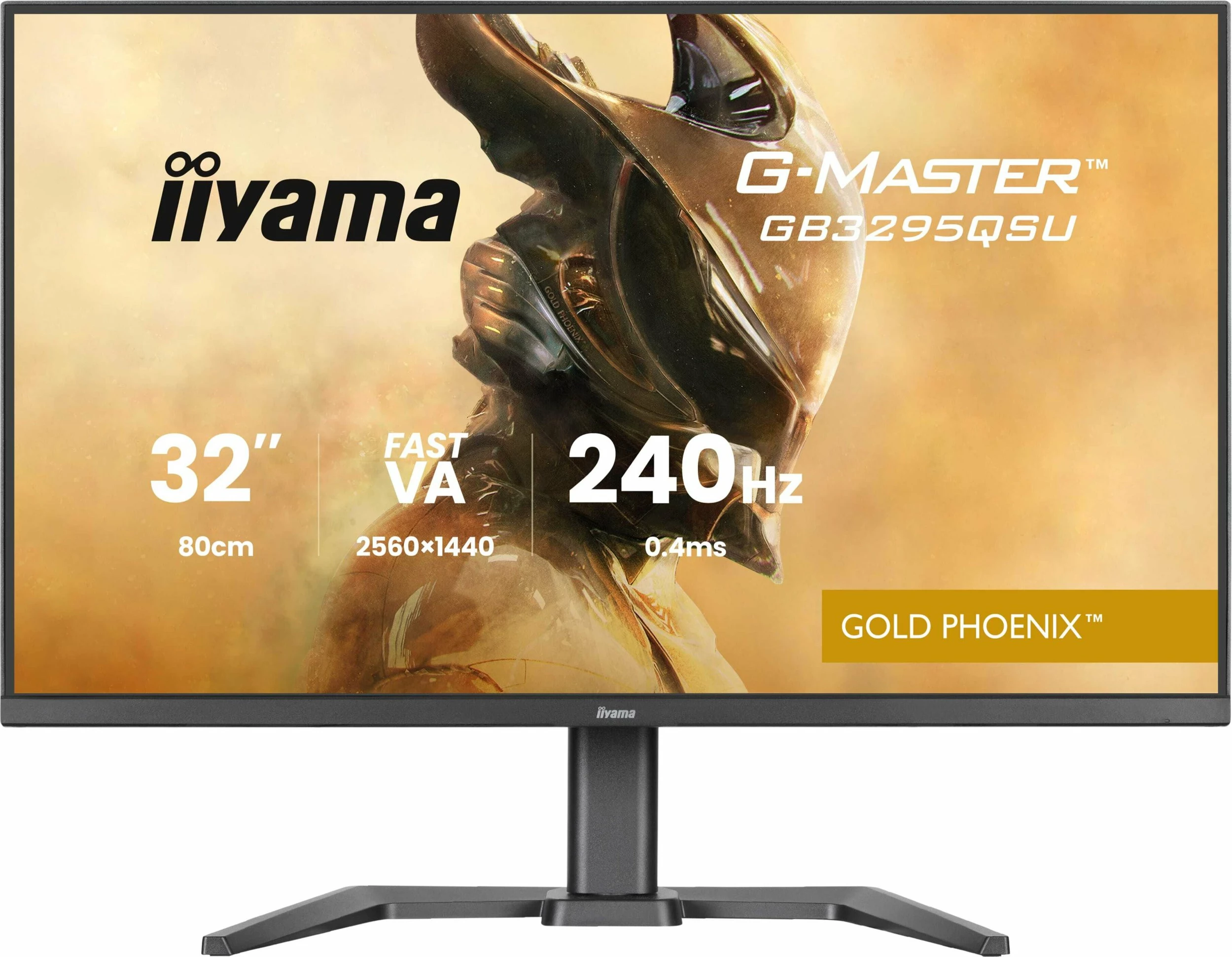 Monitor iiyama G-Master GB3295QSU-B1 Gold Phoenix 31.5\" QHD 240Hz VA 0.4ms Black