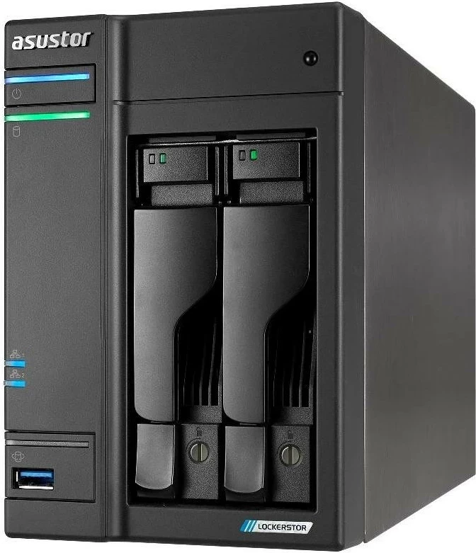 NAS Asustor AS6702T, 4GB RAM, 6 slote, HDMI, RJ-45, USB 3.2, M.2 NVMe, Serial ATA III