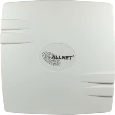 Antena ALLNET ANT-DUAL-PATCH-185, 7 dBi, 2.4 - 2.5 / 5.15 - 5.85 GHz, e bardhë
