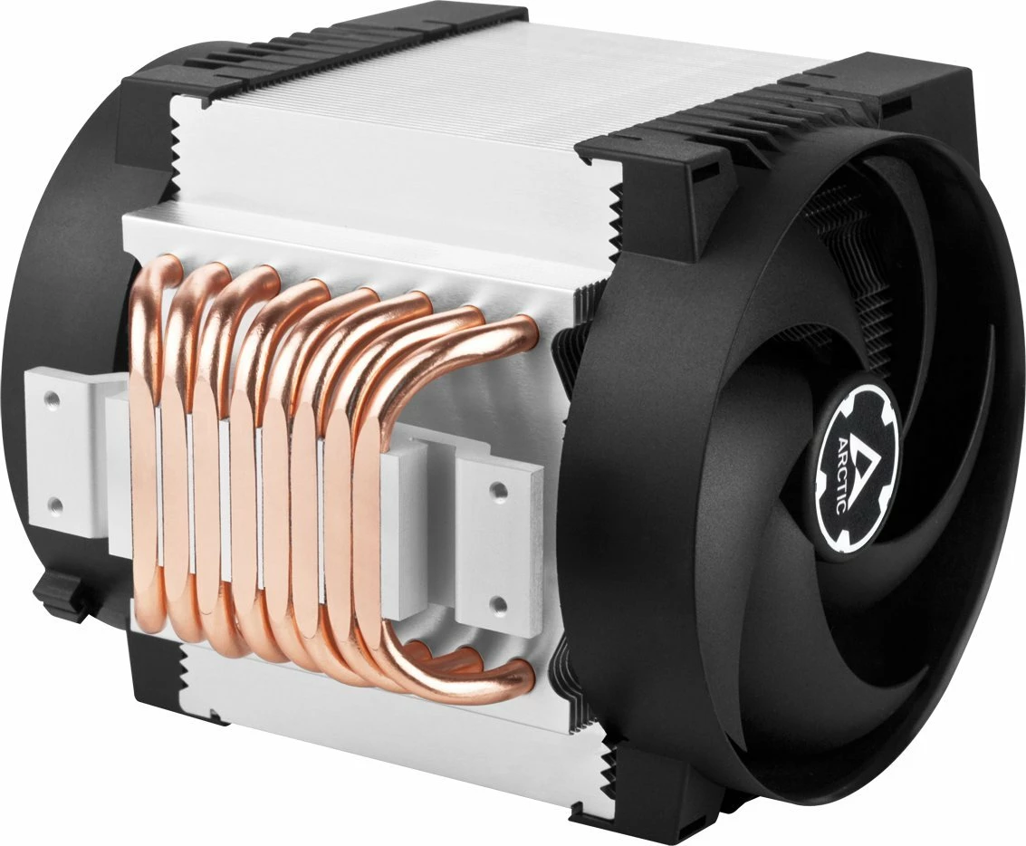 Ftohës CPU Arctic Freezer 4U-M Rev. 2 (ACFRE00133B), 2x120 mm, 350 W TDP, e zezë, me pastë termike MX-6