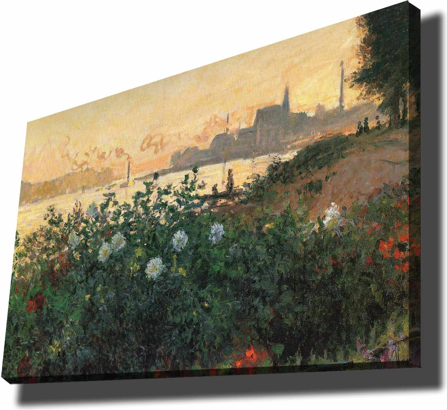 Pikturë dekorative në kanavacë Wallity, 70100MONET022, shumëngjyrëshe, 70x100cm