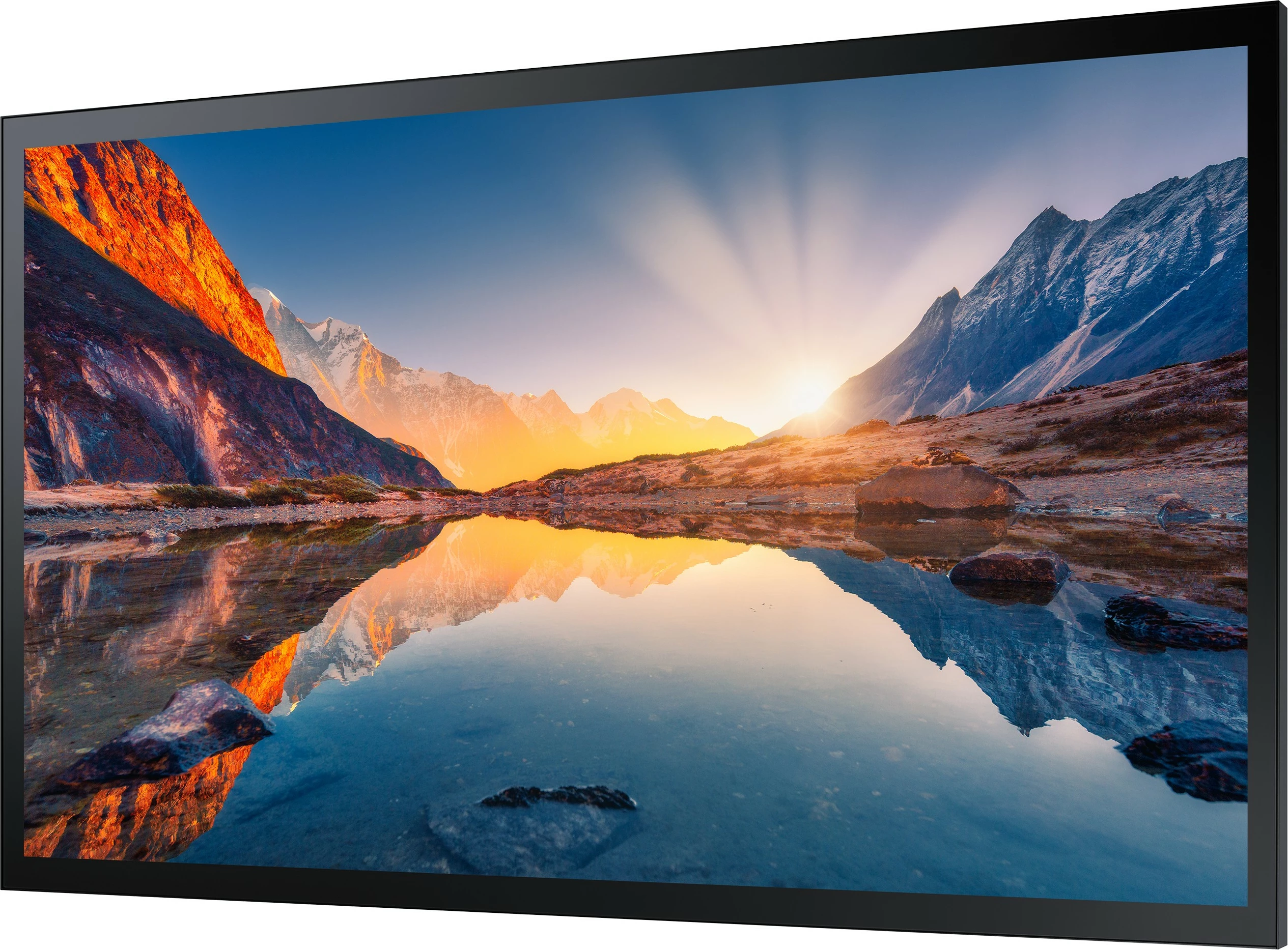 Ekran digjital Samsung QM43B-T, 43", LCD, 4K Ultra HD, Wi-Fi, 24/7, Ngjyrë e zezë