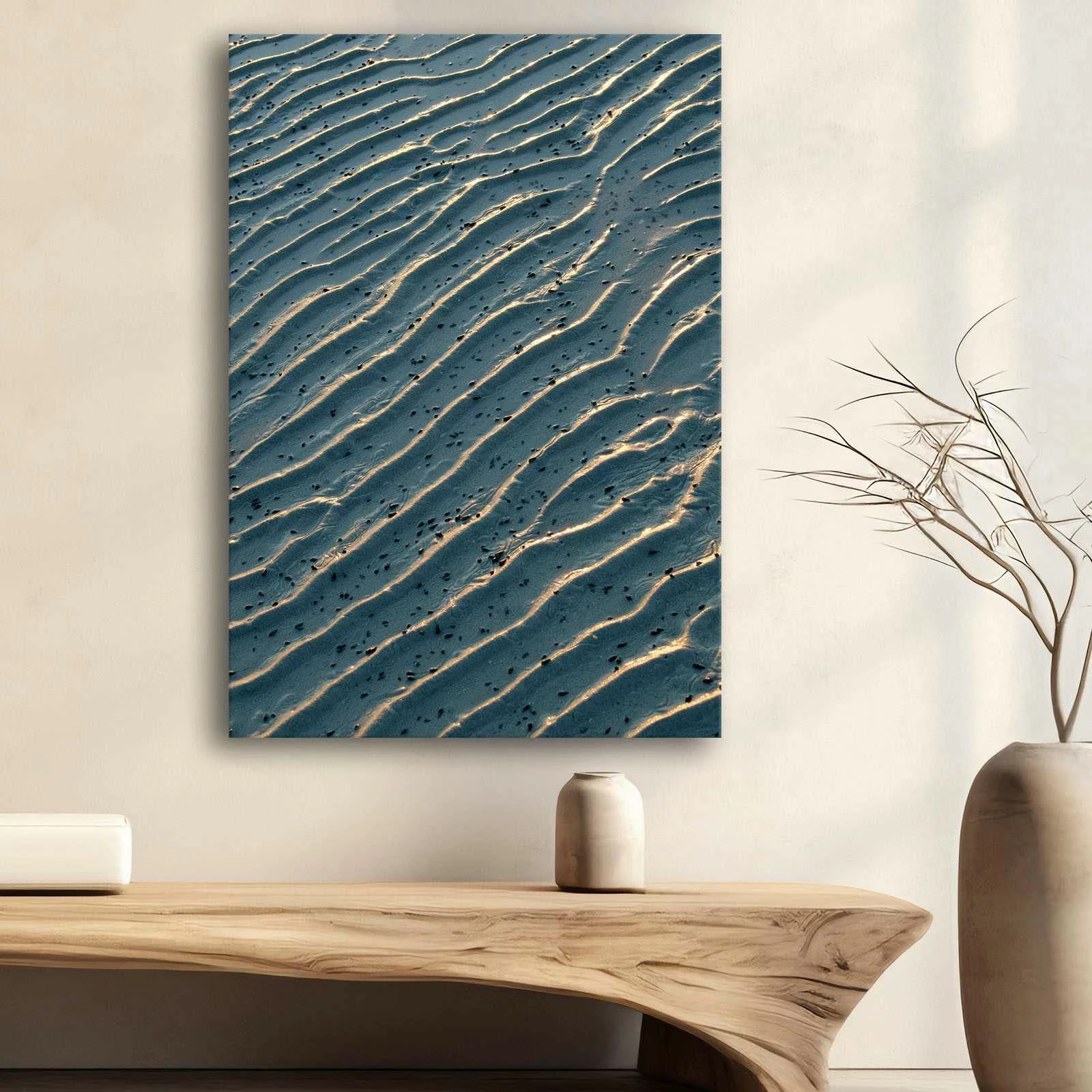 Pikturë dekorative në kanavacë Wallity, shumëngjyrëshe, 70x100cm, 70100Wabisabi-030