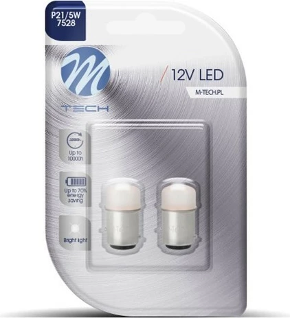 Lampa Led 12V Bay15D Kuqe Lb038R