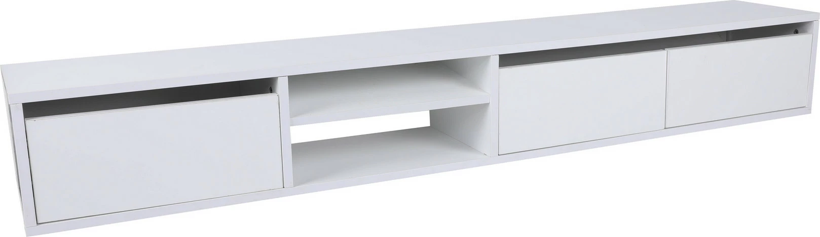 Konsolë TV Skye Decor, e bardhë, Dublin, 180x30x25cm
