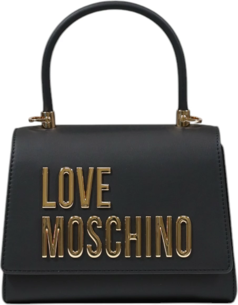 Çantë dore për femra Love Moschino JC4024PP1, e zezë/ari