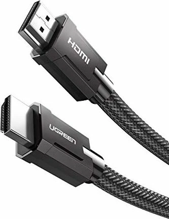 Kabllo HDMI Ugreen 80602, 3 m, HDMI 2.1 8K/60Hz 48Gbps, e zezë
