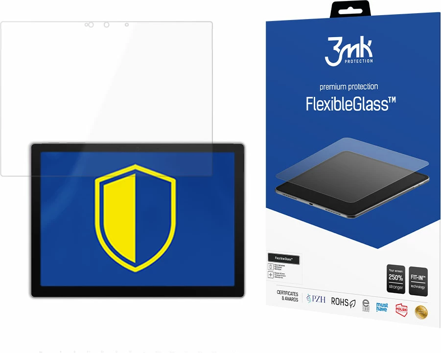 Xham mbrojtës hibrid 3mk FlexibleGlass për Microsoft Surface Pro 7+, deri 13"