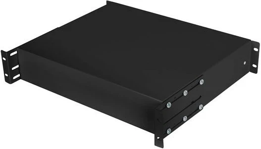 Sirtar për kasë serveri LANBERG 2U 19 inch 360mm, e zezë