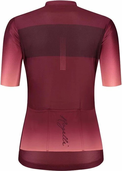 Maicë sportive për femra Rogelli, burgundy/coral