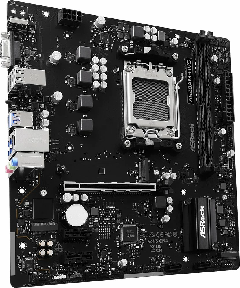 Pllakë amë ASRock A620AM-HVS Micro ATX AM5 DDR5
