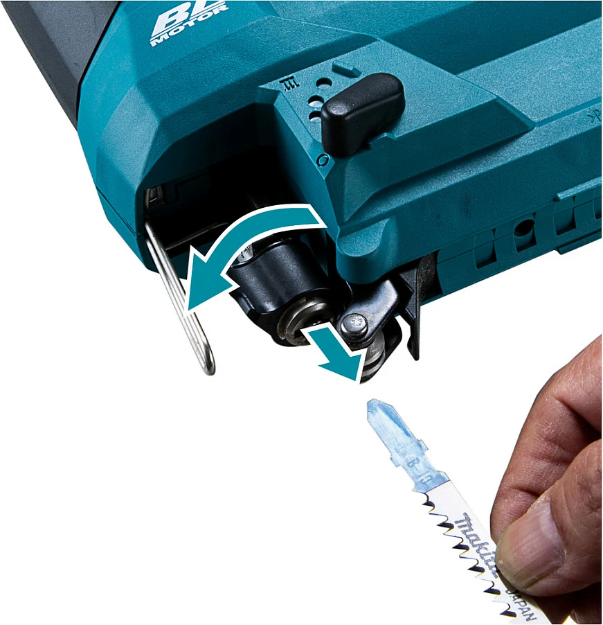 Sharrë xhigso pa kabllo Makita DJV184Z, 18V, lëvizje pendulare, pa bateri/karikues, kaltër/zezë