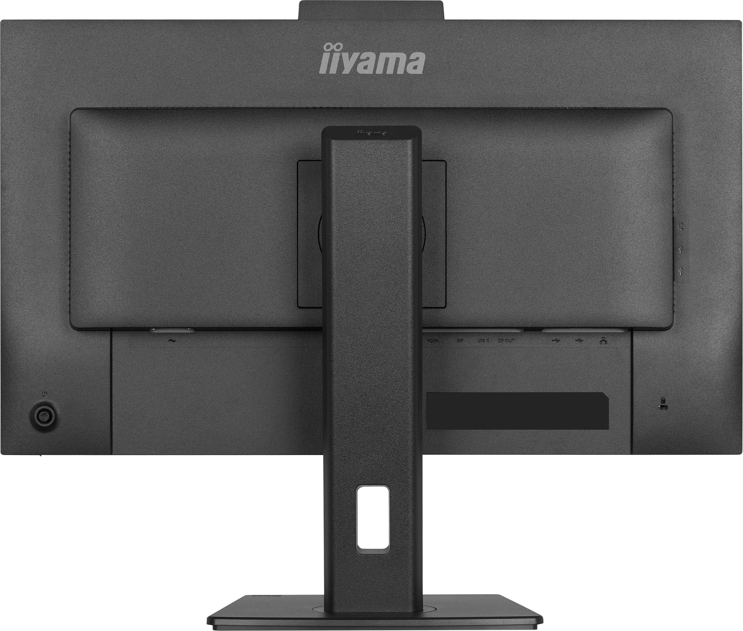 Monitor iiyama ProLite XB2797QSNPH-B1, 27" QHD IPS, 75Hz, 1ms, USB-C 96W, HDMI/DisplayPort, kamerë, i zi