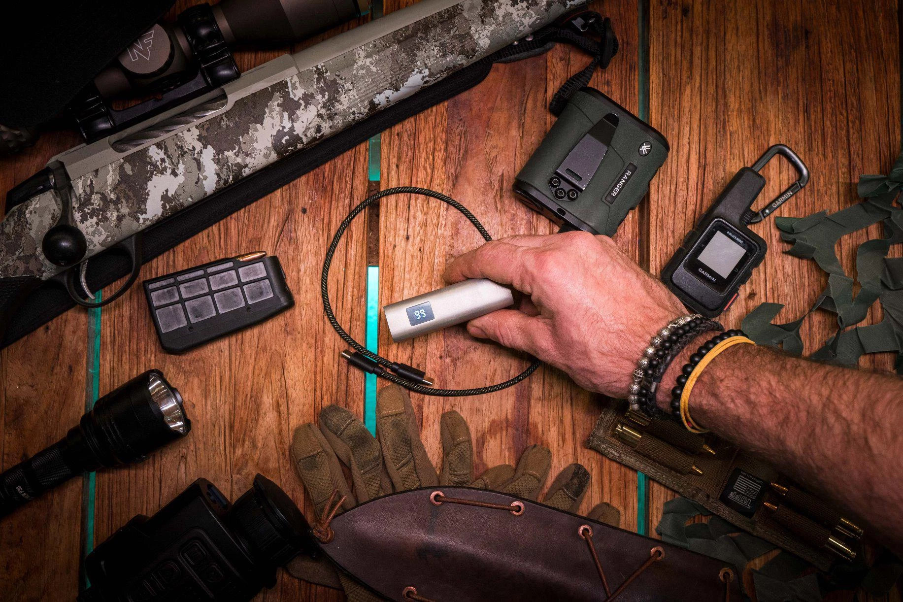 Powerbank Tactical EDC Brick 9600mAh 22.5W, gri, Limited Edition