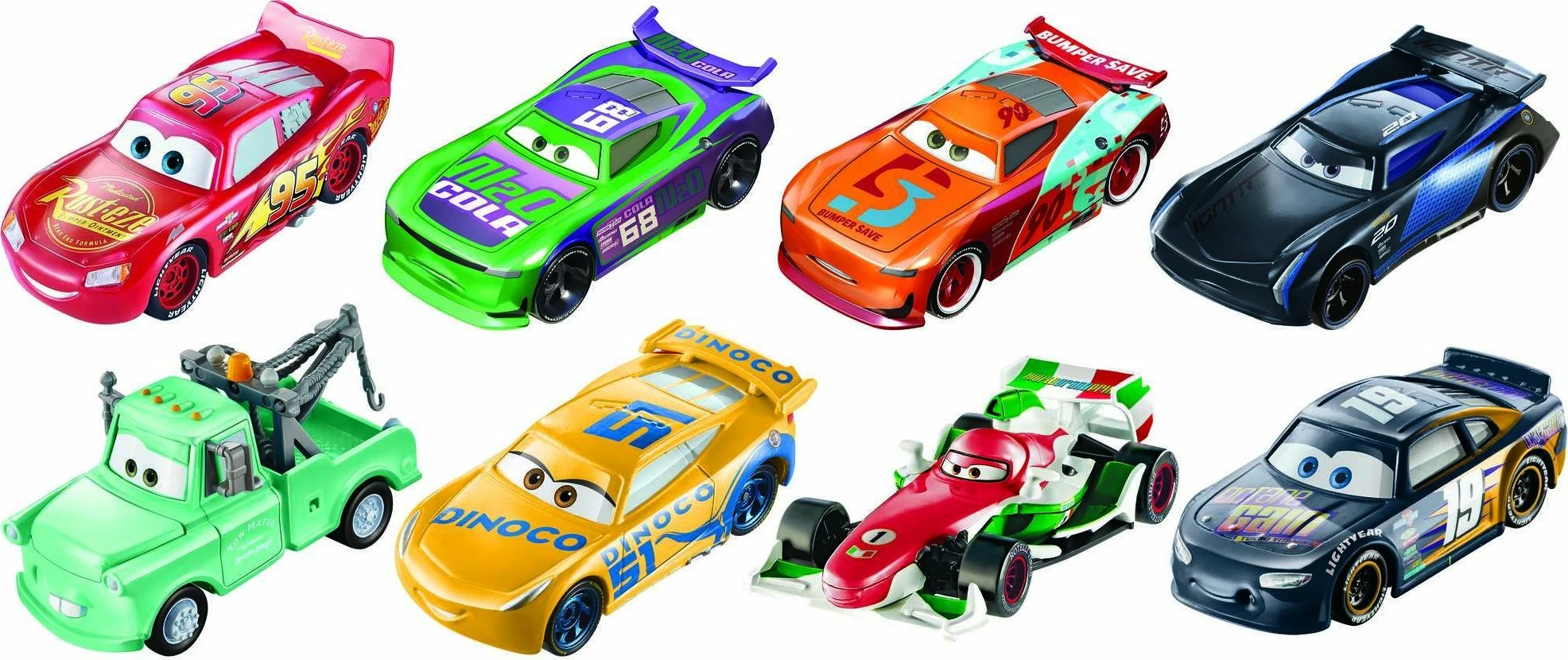 Vetura lodër Mattel Disney Pixar Cars GNY94, ndërron ngjyrë, asortiment (AST), 1 copë