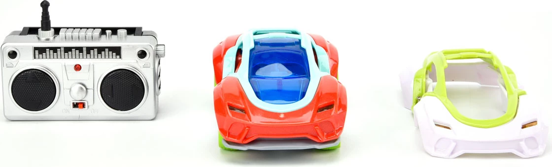 Mini RC Mix & Match Race Car - Red