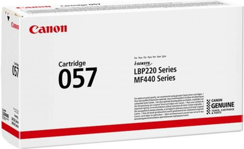 Toner, Canon, CRG 057 (3009C002), rendiment 2400–4400 faqe, i zi