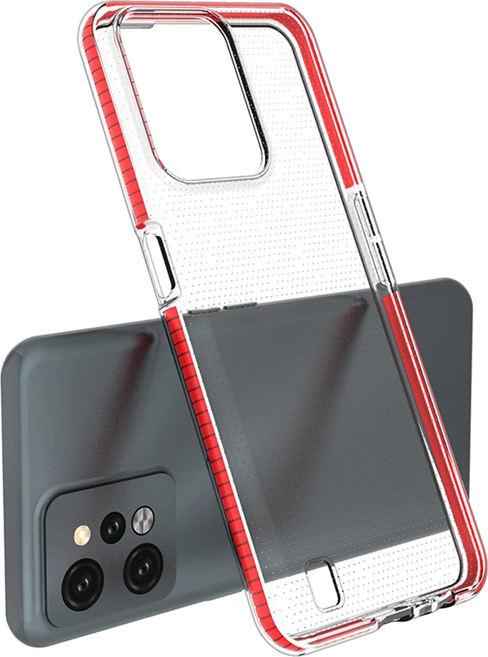 Mbështjellës Hurtel Spring Case për Realme C31, TPU, Rozë e lehtë